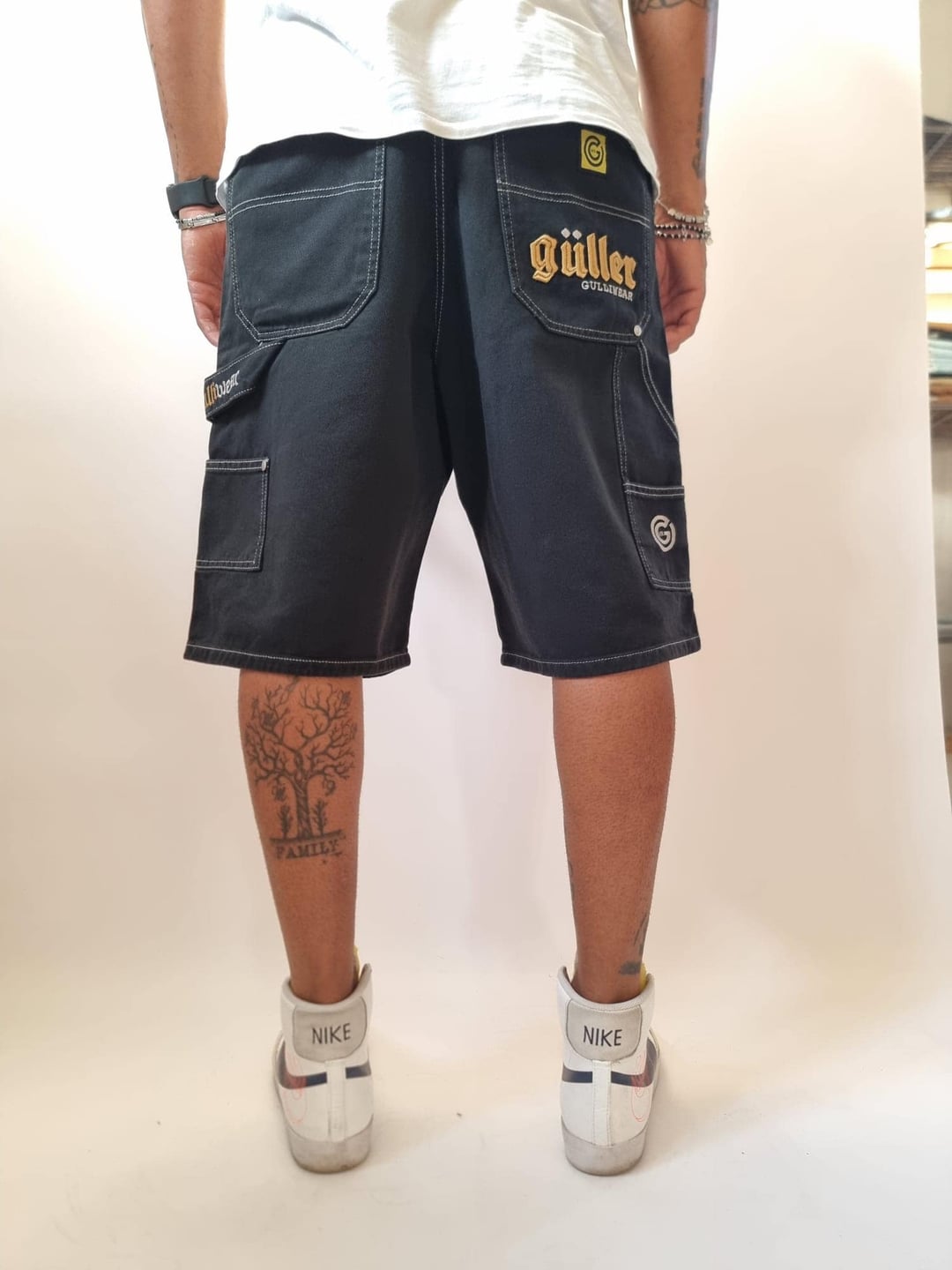 Baggy Short "GULLER" by Mr.Gulliver - Black