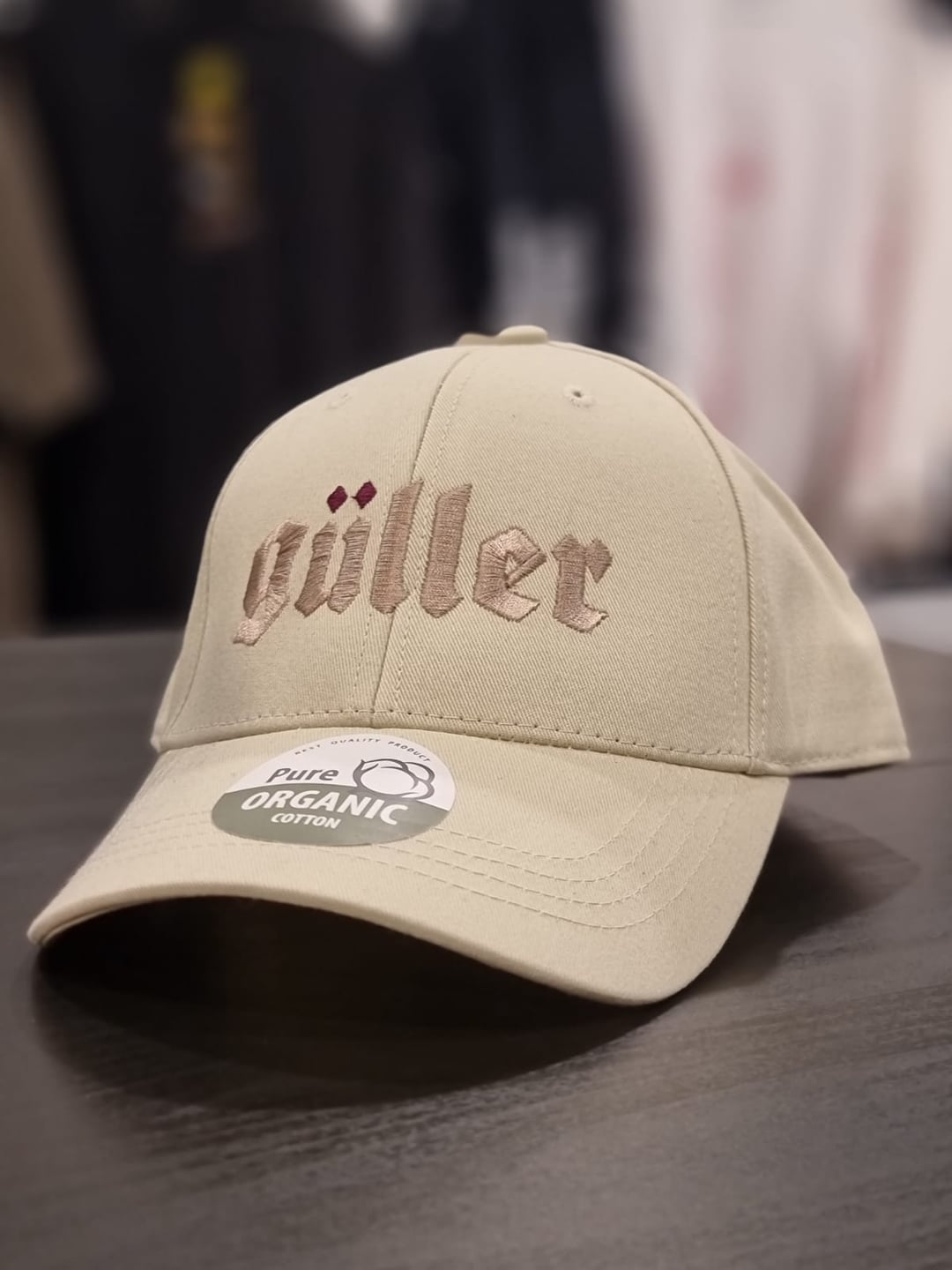 Cap "Guller" - Natural Logo Beige - Adjustable