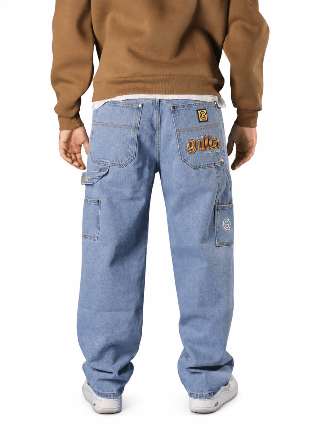 Baggy worker Jeans GULLER by Mr.Gulliver lavaggio CHIARO