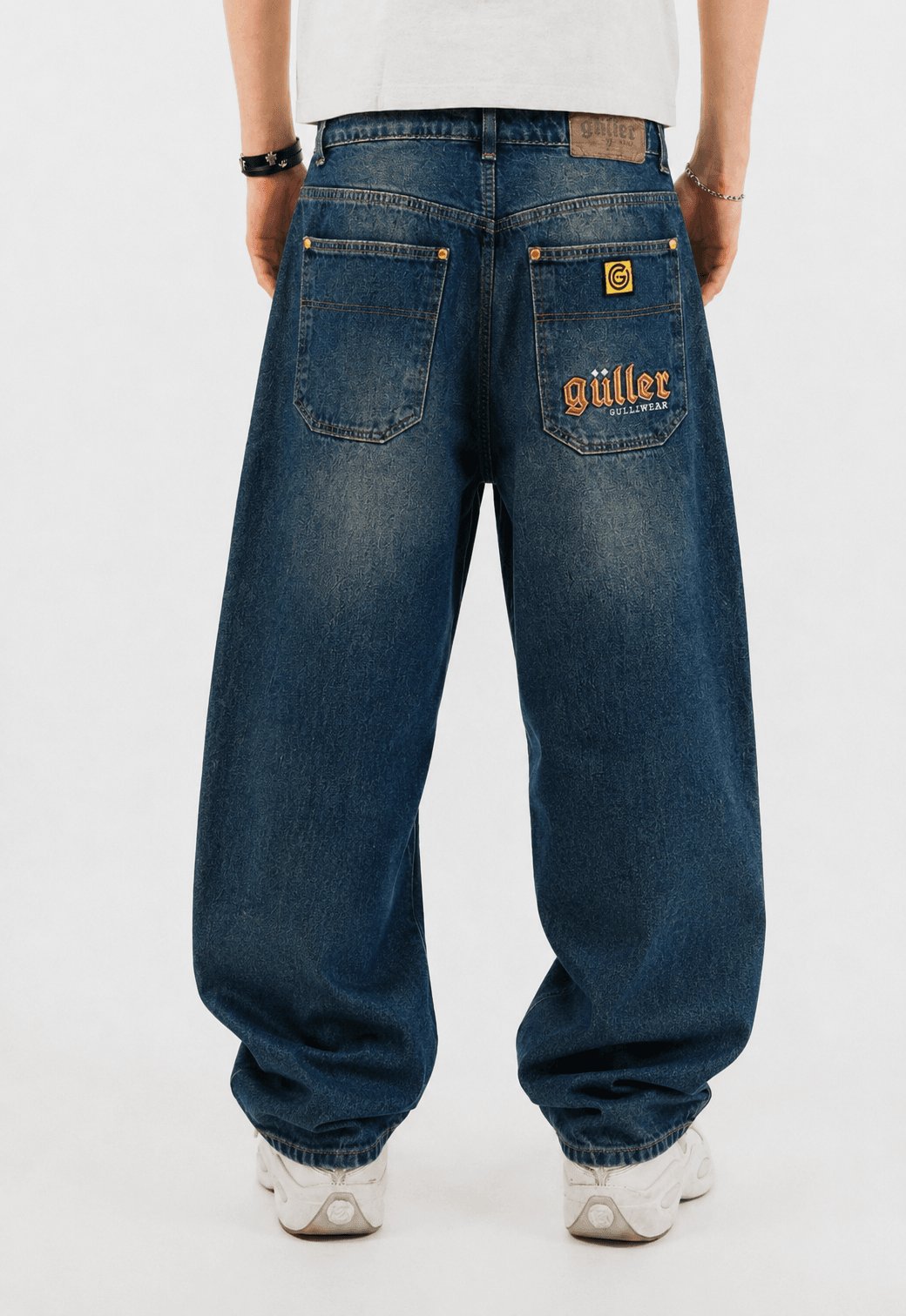 Super Baggy Barrel "Guller" Denim effetto Minatore (Miner Wash)