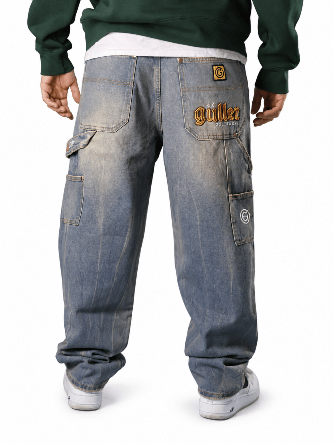 Baggy W. Regular "Guller" Jeans Blitz Used Sp.Te