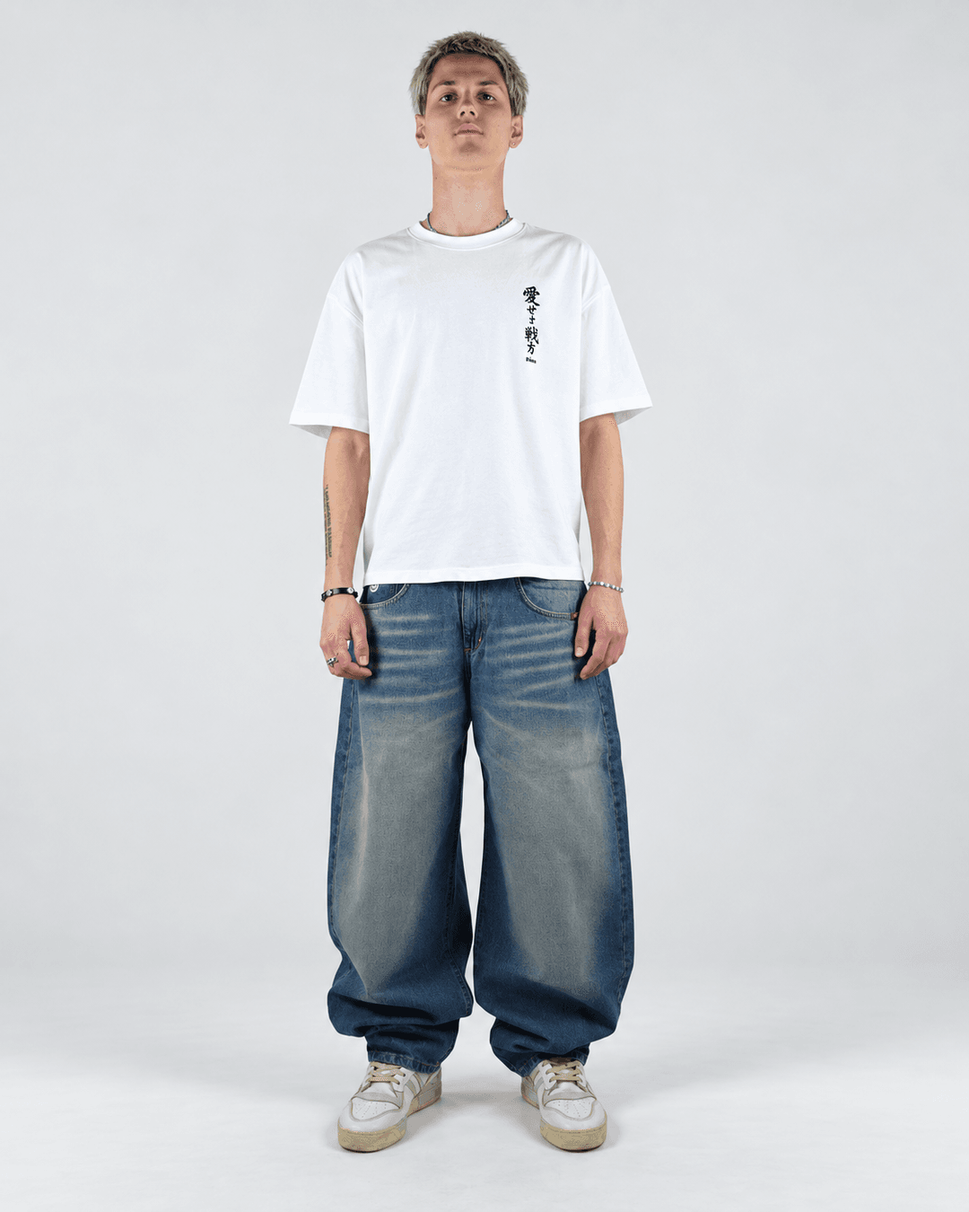 Super Baggy Barrel "Guller" Denim Blitz Baffo a Rilievo Sp.Te