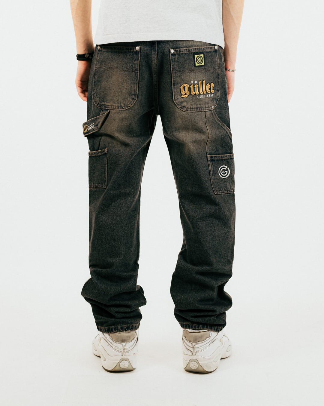 Worker Regular Long "Guller" Jeans lavaggio stile Minatore